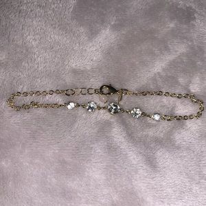 Rhinestone Anklet